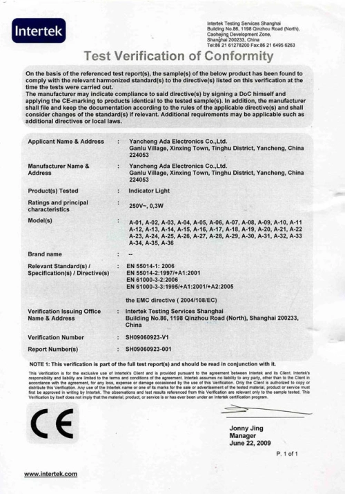 OEM стиральная машина светодиодная лампа 10 мм Диа зеленый индикатор 1